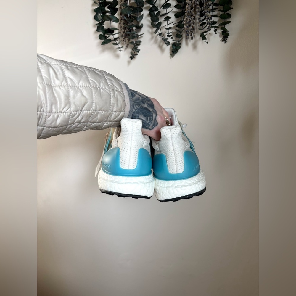 Adidas ultra boost 1.0 white & blue - Picture 5 of 7